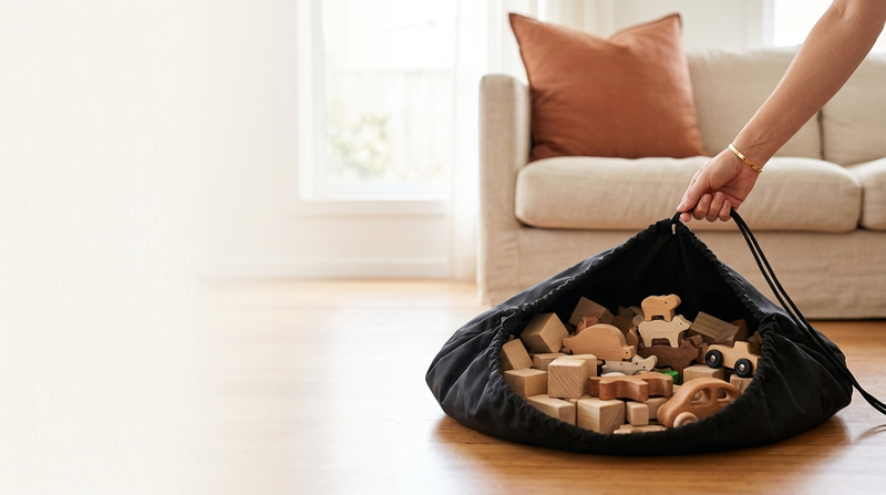 The bag that disappears when you don't need it.