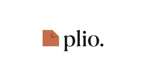 Plio logo wordmark